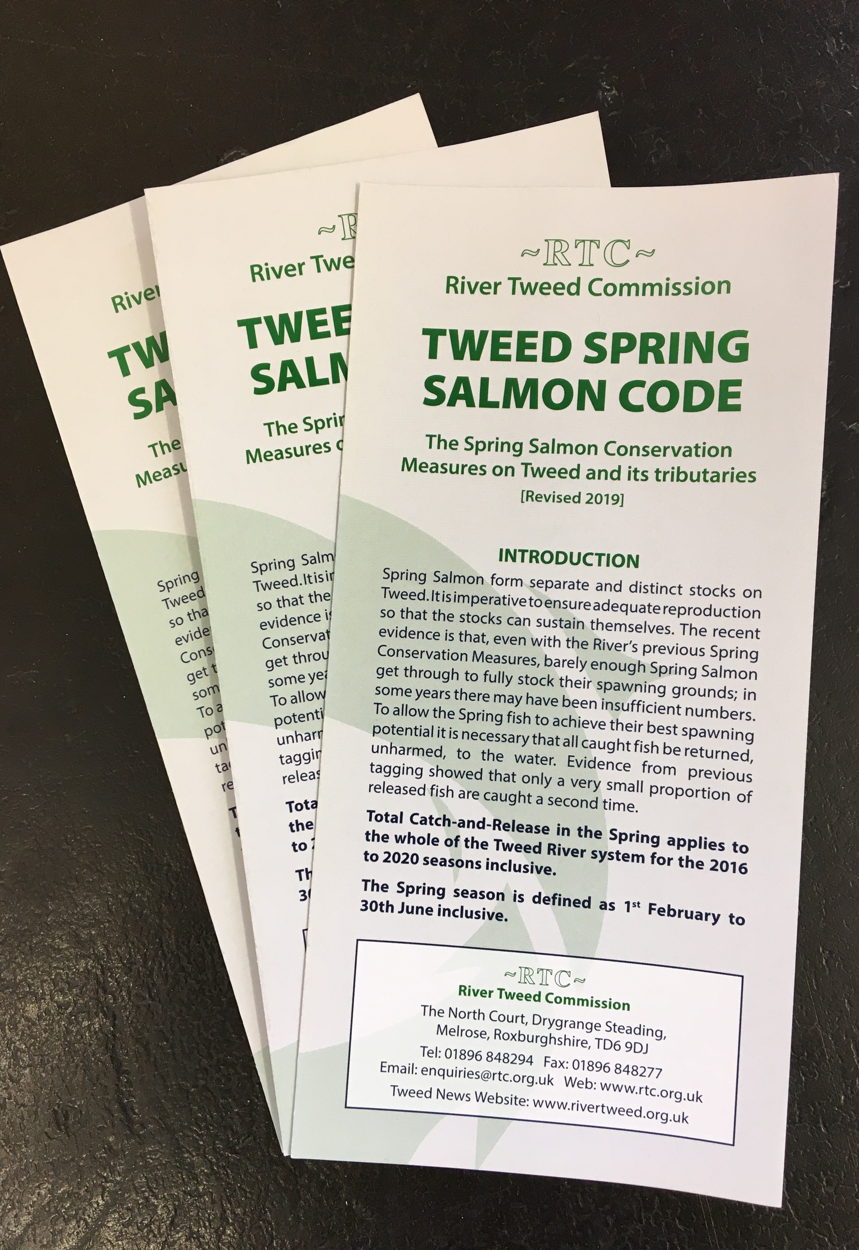Tweed Spring Salmon Code